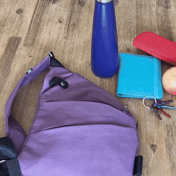 StrideSafe™ Multifunktionell Anti-stöld Crossbody Väska