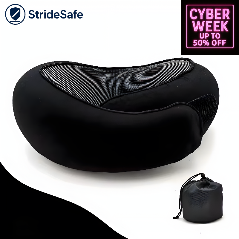 StrideSafe™ Nackkudde – Sov tryggt och bekvämt!