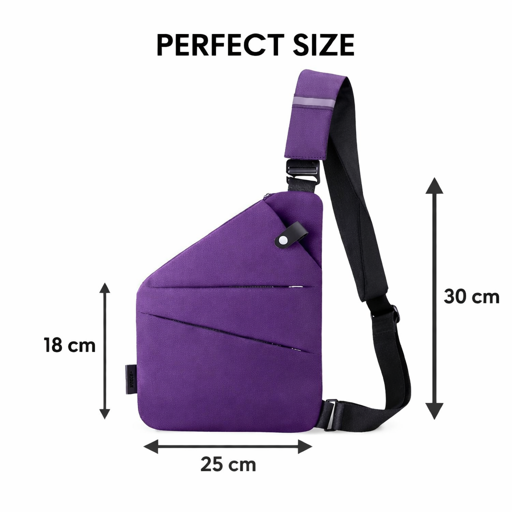 StrideSafe™ stöldskyddande axelväska