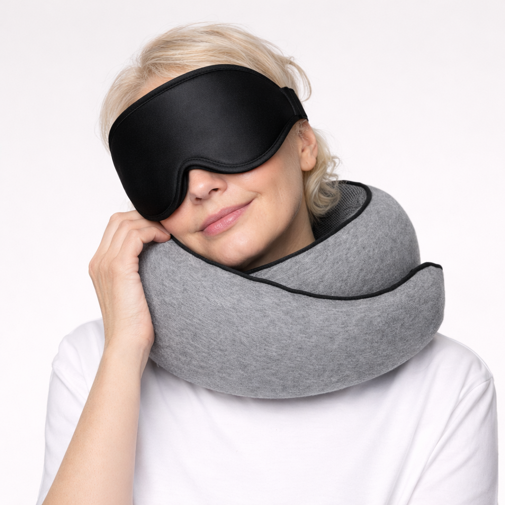 StrideSafe™ Nackkudde – Sov tryggt och bekvämt!