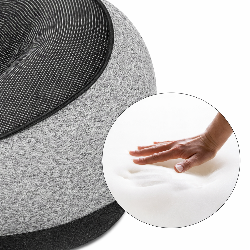 StrideSafe™ Nackkudde – Sov tryggt och bekvämt!