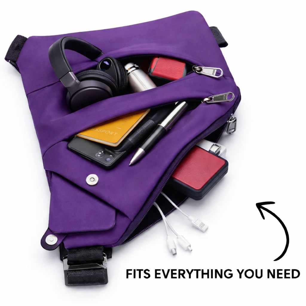 StrideSafe™ stöldskyddande axelväska